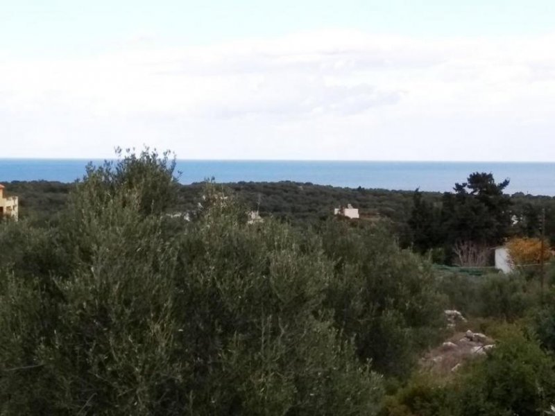 Plaka Chania Grundstück in Apokoronas Plaka mit Meerblick Grundstück kaufen